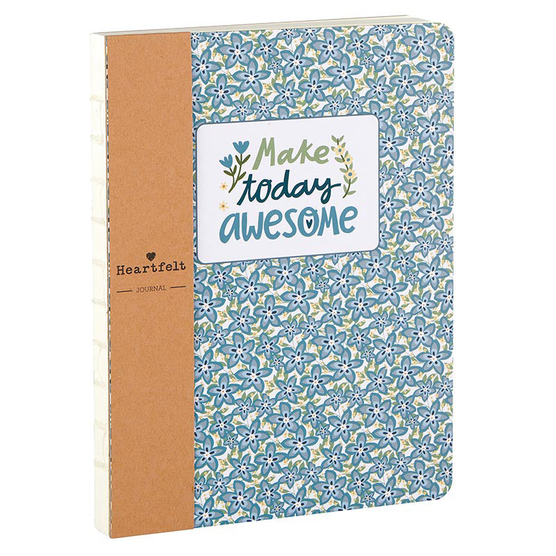 Make Today Awesome - Inspirational Coptic Bound Journal