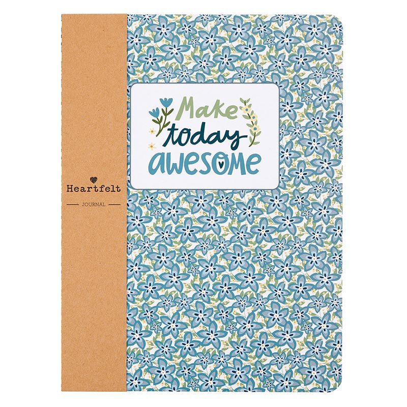 Make Today Awesome - Inspirational Coptic Bound Journal