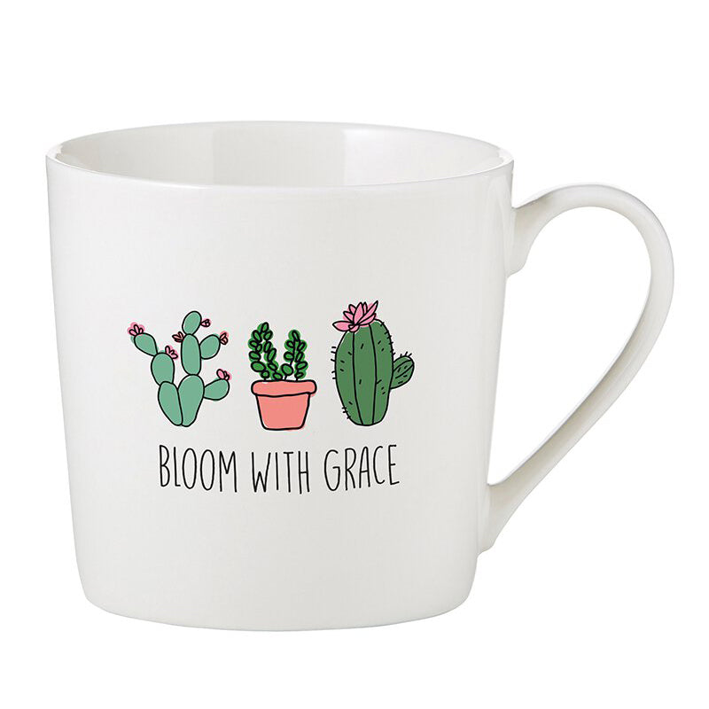Bloom with Grace Cafe Mug | oak7west.com
