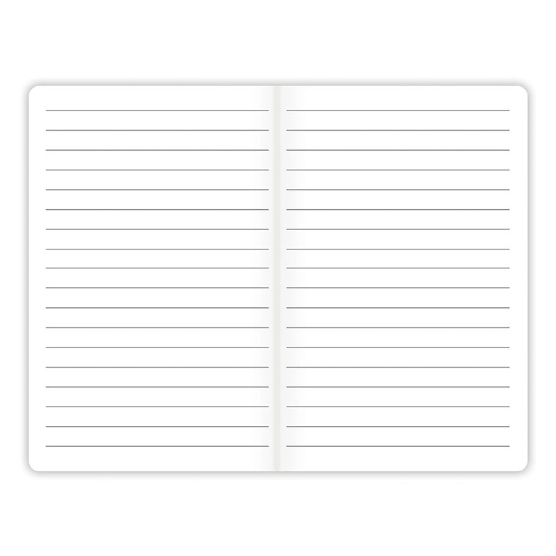 Faith Notepads - set of 2 | For we live by faith not by sight, 2 Corinthians 5:7 | lined inside shown | oak7west.com