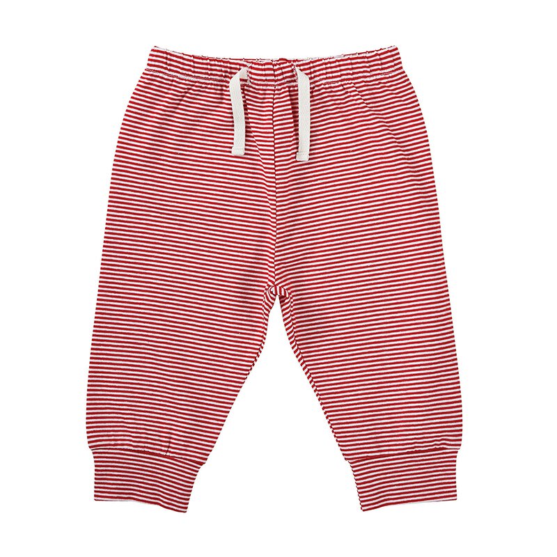 Red and White Striped Pants (6-12 months) | mix and match | oak7west.com