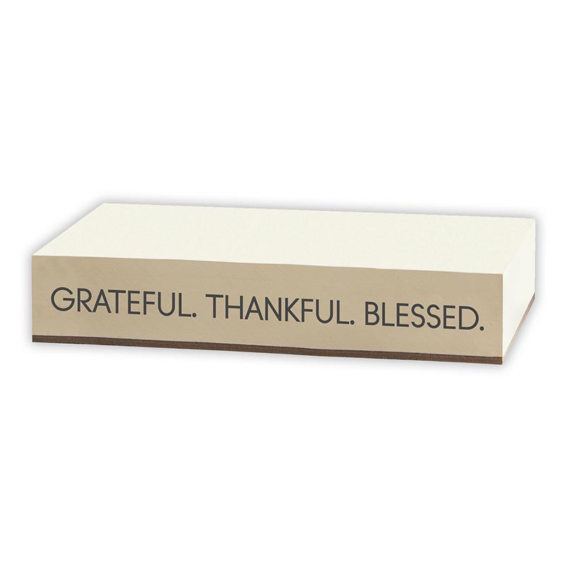 Paper Block Notepad - GRATEFUL. THANKFUL. BLESSED. | oak7west.com