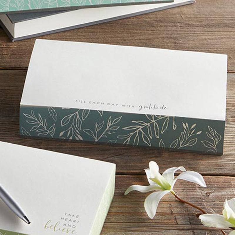 Paper Block Notepad - Fill Each Day With Gratitude | oak7west.com