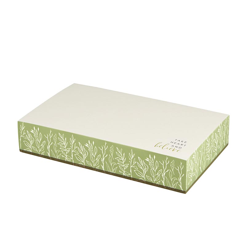 Paper Block Notepad - Take Heart and Believe | oak7west.com