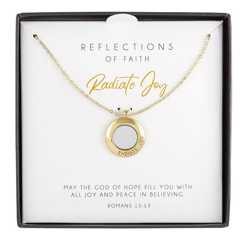 Reflections of Faith Necklace - Radiate Joy | oak7west.com