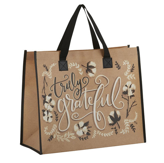 Tote Bag - Truly Grateful | oak7west.com