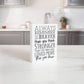 Kitchen counter with ALWAYS REMEMBER - You are Braver, Stronger, Loved Word Wood Block | Graduation Gift - Birthday Gift | oak7west.com