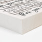 Corner view of ALWAYS REMEMBER - You are Braver, Stronger, Loved Word Wood Block - Graduation Gift - Birthday Gift | oak7west.com
