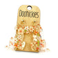 Floral Puppy Dog Earrings - Dog Lover Jewelry - Acrylic Earrings - Made in the USA | oak7west.com