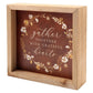 Gather Together with Grateful Hearts - Framed Linen Art - Fall Decor - Thanksgiving Decoration | oak7west.com