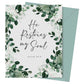 Card and Envelope from Inspirational Boxed Card Set - He Restores My Soul - Psalms 23:3 (12 cards & envelopes) | oak7west.com