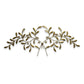 Italian Gold Olive Leaf Iron Wall Grille - Olive Branch Metal Wall Decor (42.5"W) | oak7west.com