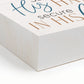 Side Edge of Safe in His Hands, Secure in His Love - Inspirational Wood Block with Bird Artwork | oak7west.com