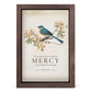 The Lord is good to all - Psalm 1459 - Bluebird Small Framed Art | oak7west.com
