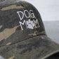 Dog Mom Embroidered Baseball Hat - Camo | oak7west.com