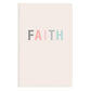 FAITH Inspirational Bundle | Includes... Faith Grid Dot Journal, Faith Glass Water Bottle with Bamboo Lid & Silicone Sleeve, Faith Bookmark, Faith Magnet, Pen Set of 2 - BLESSED IN ALL THINGS | STAND FIRM IN FAITH, Notepad Set of 2, Snap Bracelets - FAITH | Be Strong and Courageous, Wood Bead Cross Bracelet, Reflections of Faith Necklace - Shine Your Light, Faith Canvas Pouch with Tassel Zipper | Pictured FAITH Notepads set of 2 - FAITH notepad | oak7west.com