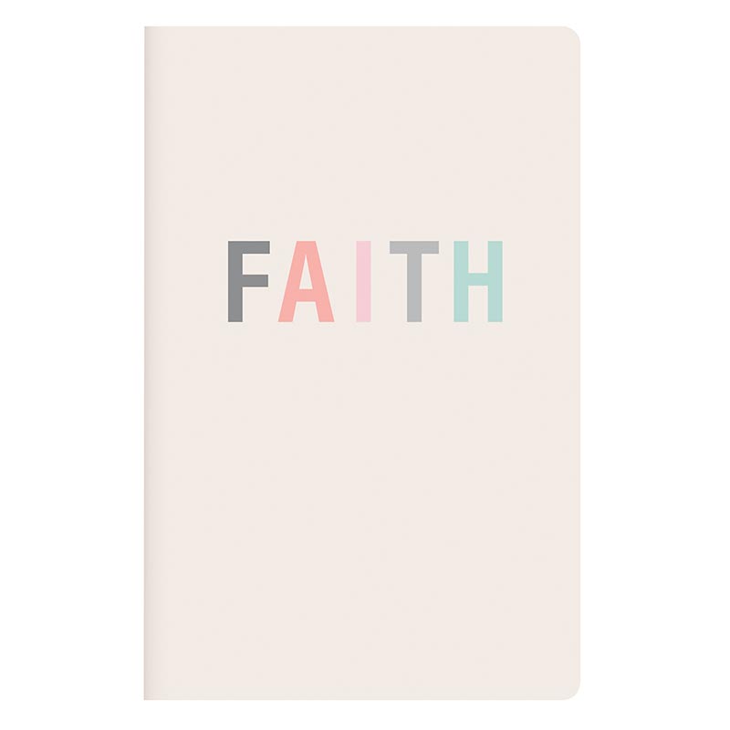 Faith Notepads - set of 2 | For we live by faith not by sight, 2 Corinthians 5:7 | FAITH notepad shown | oak7west.com