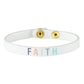 FAITH Bracelet - Adjustable Snap Bracelet | oak7west.com