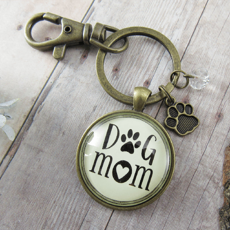 Keychain - Dog Mom | oak7west.com