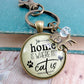 Keychain - Home is where my cat is | oak7west.com