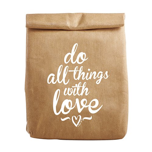 Insulated Lunch Bag - do all things with love | oak7west.com