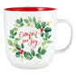 Vintage Style Christmas Mug - Comfort and Joy Holiday Drinkware | oak7west.com