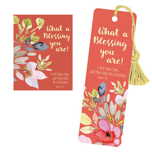 What a Blessing You Are -  Inspirational Magnet & Bookmark Set | oak7west.com